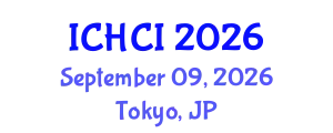 International Conference on Human Computer Interaction (ICHCI) September 09, 2026 - Tokyo, Japan