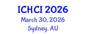 International Conference on Human Computer Interaction (ICHCI) March 30, 2026 - Sydney, Australia