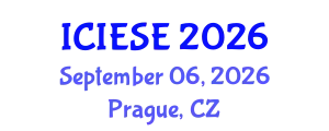 International Conference on Industrial Electronics and Systems Engineering (ICIESE) September 06, 2026 - Prague, Czechia