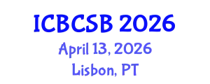 International Conference on Bioinformatics, Computational and Systems Biology (ICBCSB) April 13, 2026 - Lisbon, Portugal