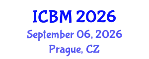 International Conference on Biomechanics (ICBM) September 06, 2026 - Prague, Czechia