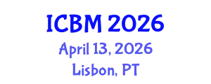 International Conference on Biomechanics (ICBM) April 13, 2026 - Lisbon, Portugal