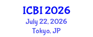 International Conference on Bioinformatics (ICBI) July 22, 2026 - Tokyo, Japan