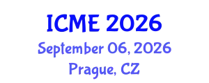 International Conference on Medical Engineering (ICME) September 06, 2026 - Prague, Czechia