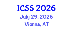 International Conference on Sport Science (ICSS) July 29, 2026 - Vienna, Austria