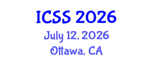 International Conference on Sport Science (ICSS) July 12, 2026 - Ottawa, Canada