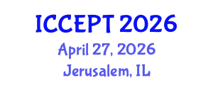 International Conference on Chemical Engineering and Process Technology (ICCEPT) April 27, 2026 - Jerusalem, Israel