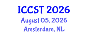 International Conference on Chemical Science and Technology (ICCST) August 05, 2026 - Amsterdam, Netherlands