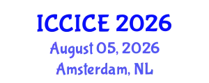 International Conference on Communication, Information and Computer Engineering (ICCICE) August 05, 2026 - Amsterdam, Netherlands