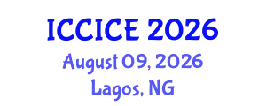International Conference on Communication, Information and Computer Engineering (ICCICE) August 09, 2026 - Lagos, Nigeria