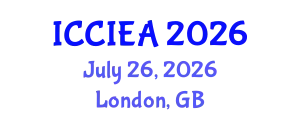 International Conference on Computational Intelligence and Engineering Applications (ICCIEA) July 26, 2026 - London, United Kingdom