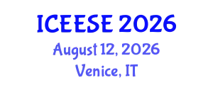 International Conference on Electrical, Electronics and Systems Engineering (ICEESE) August 12, 2026 - Venice, Italy