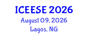 International Conference on Electrical, Electronics and Systems Engineering (ICEESE) August 09, 2026 - Lagos, Nigeria