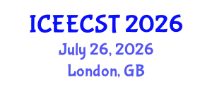 International Conference on Electrical Engineering, Computer Science and Technology (ICEECST) July 26, 2026 - London, United Kingdom