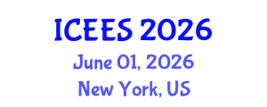 International Conference on Environmental and Ecological Systems (ICEES) June 01, 2026 - New York, United States