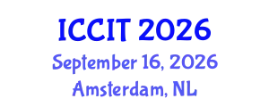 International Conference on Communication and Information Technology (ICCIT) September 16, 2026 - Amsterdam, Netherlands