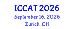 International Conference on Computer and Automation Technology (ICCAT) September 16, 2026 - Zurich, Switzerland