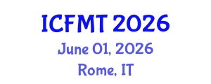 International Conference on Fluid Mechanics and Thermodynamics (ICFMT) June 01, 2026 - Rome, Italy