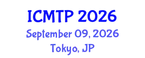 International Conference on Mathematical and Theoretical Physics (ICMTP) September 09, 2026 - Tokyo, Japan