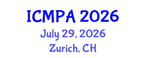 International Conference on Mathematical Physics, and Applications (ICMPA) July 29, 2026 - Zurich, Switzerland