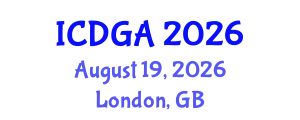 International Conference on Differential Geometry and Applications (ICDGA) August 19, 2026 - London, United Kingdom