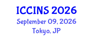 International Conference on Communications, Information and Network Security (ICCINS) September 09, 2026 - Tokyo, Japan