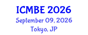 International Conference on Mathematical Biology and Ecology (ICMBE) September 09, 2026 - Tokyo, Japan
