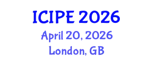 International Conference on Industrial and Production Engineering (ICIPE) April 20, 2026 - London, United Kingdom