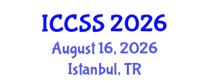 International Conference on Computational and Statistical Sciences (ICCSS) August 16, 2026 - Istanbul, Turkey