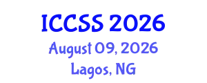 International Conference on Computational and Statistical Sciences (ICCSS) August 09, 2026 - Lagos, Nigeria