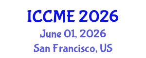 International Conference on Chemical and Molecular Engineering (ICCME) June 01, 2026 - San Francisco, United States