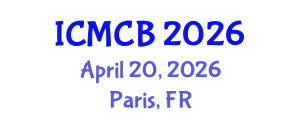 International Conference on Mathematical and Computational Biology (ICMCB) April 20, 2026 - Paris, France