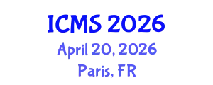 International Conference on Modeling and Simulation (ICMS) April 20, 2026 - Paris, France