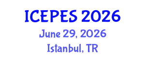 International Conference on Electrical Power and Energy Systems (ICEPES) June 29, 2026 - Istanbul, Turkey