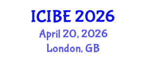 International Conference on Industrial and Business Engineering (ICIBE) April 20, 2026 - London, United Kingdom
