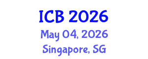 International Conference on Biology (ICB) May 04, 2026 - Singapore, Singapore