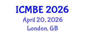 International Conference on Medical and Biomedical Engineering (ICMBE) April 20, 2026 - London, United Kingdom