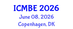 International Conference on Medical and Biomedical Engineering (ICMBE) June 08, 2026 - Copenhagen, Denmark