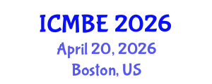 International Conference on Medical and Biomedical Engineering (ICMBE) April 20, 2026 - Boston, United States