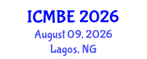 International Conference on Medical and Biomedical Engineering (ICMBE) August 09, 2026 - Lagos, Nigeria