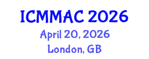 International Conference on Mathematical Modeling, Analysis and Computation (ICMMAC) April 20, 2026 - London, United Kingdom