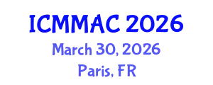 International Conference on Mathematical Modeling, Analysis and Computation (ICMMAC) March 30, 2026 - Paris, France