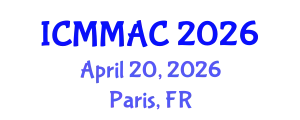 International Conference on Mathematical Modeling, Analysis and Computation (ICMMAC) April 20, 2026 - Paris, France