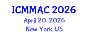 International Conference on Mathematical Modeling, Analysis and Computation (ICMMAC) April 20, 2026 - New York, United States