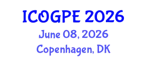 International Conference on Oil, Gas and Petrochemical Engineering (ICOGPE) June 08, 2026 - Copenhagen, Denmark