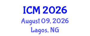 International Conference on Mathematics (ICM) August 09, 2026 - Lagos, Nigeria