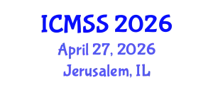 International Conference on Mathematical and Statistical Sciences (ICMSS) April 27, 2026 - Jerusalem, Israel