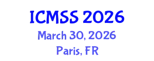 International Conference on Mathematical and Statistical Sciences (ICMSS) March 30, 2026 - Paris, France