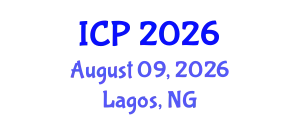 International Conference on Physics (ICP) August 09, 2026 - Lagos, Nigeria