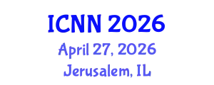 International Conference on Nanoscience and Nanotechnology (ICNN) April 27, 2026 - Jerusalem, Israel